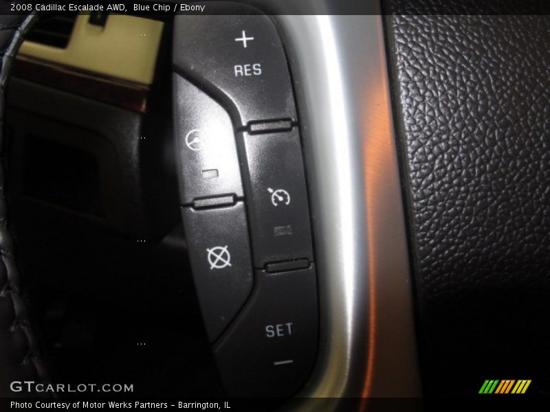 Blue Chip / Ebony 2008 Cadillac Escalade AWD