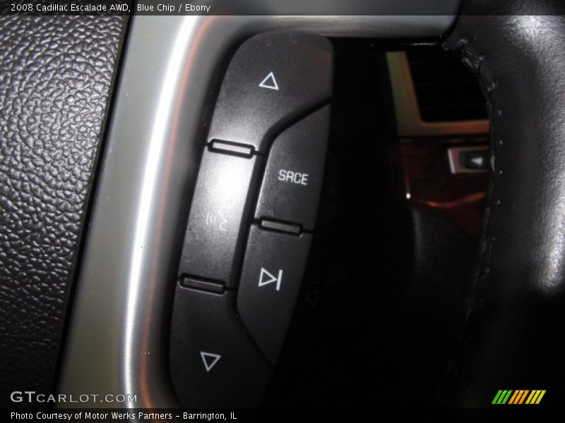 Blue Chip / Ebony 2008 Cadillac Escalade AWD