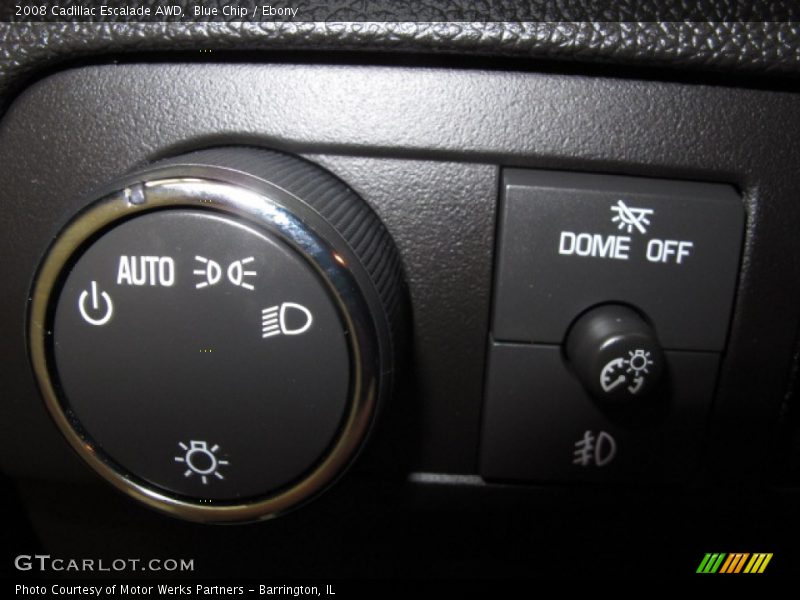 Blue Chip / Ebony 2008 Cadillac Escalade AWD