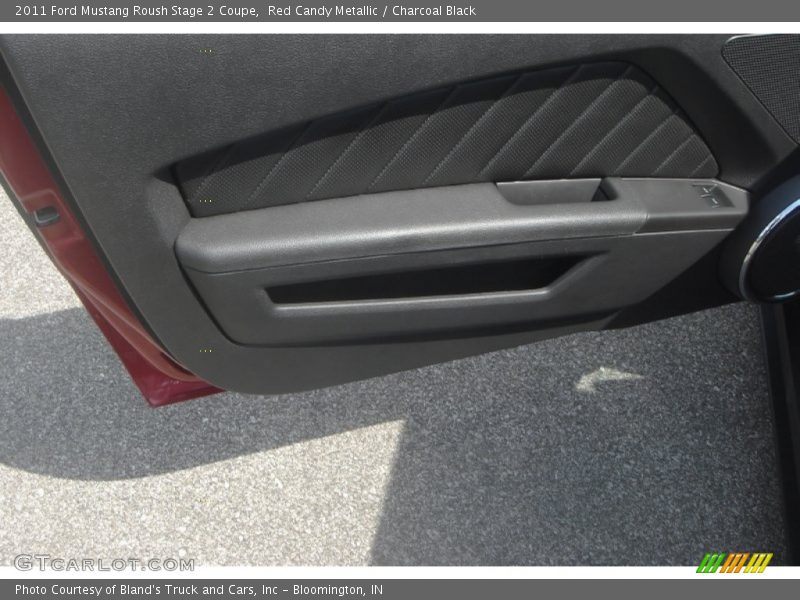 Red Candy Metallic / Charcoal Black 2011 Ford Mustang Roush Stage 2 Coupe
