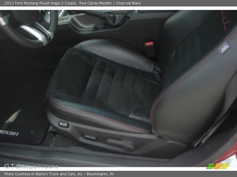 Red Candy Metallic / Charcoal Black 2011 Ford Mustang Roush Stage 2 Coupe