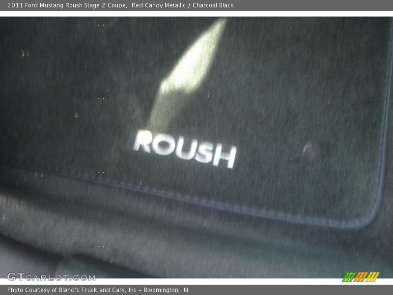 Red Candy Metallic / Charcoal Black 2011 Ford Mustang Roush Stage 2 Coupe