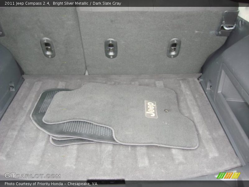 Bright Silver Metallic / Dark Slate Gray 2011 Jeep Compass 2.4