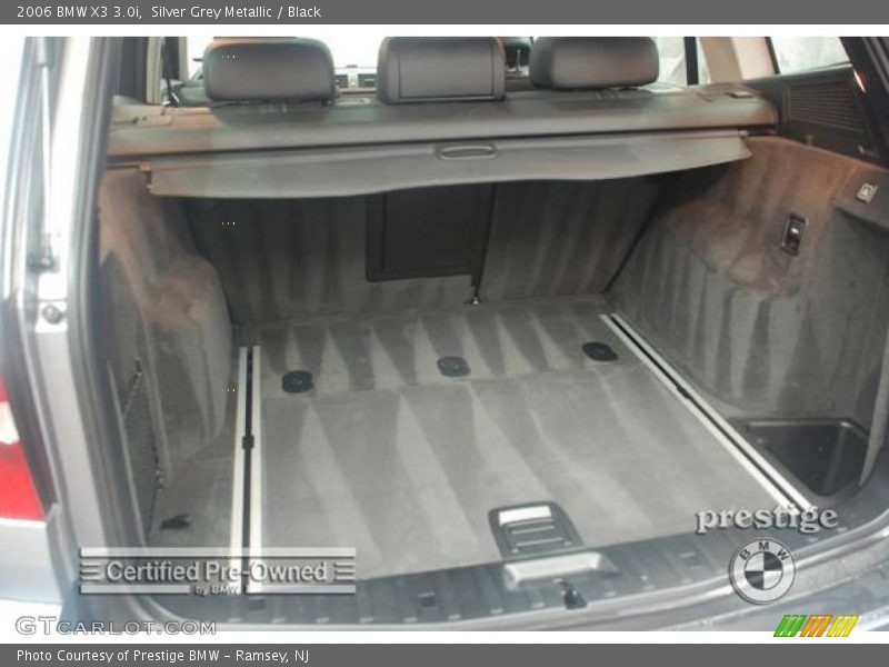 Silver Grey Metallic / Black 2006 BMW X3 3.0i