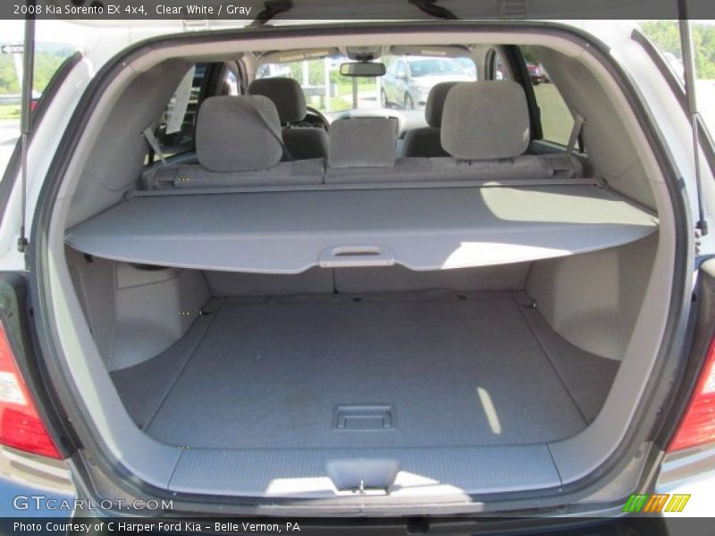 Clear White / Gray 2008 Kia Sorento EX 4x4