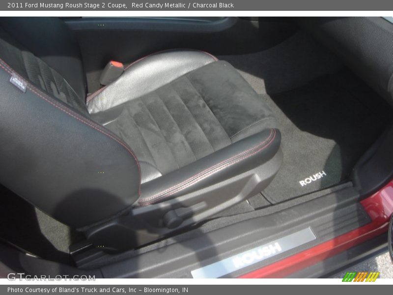 Red Candy Metallic / Charcoal Black 2011 Ford Mustang Roush Stage 2 Coupe