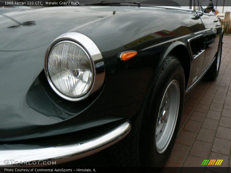 Metallic Gray / Black 1966 Ferrari 330 GTC