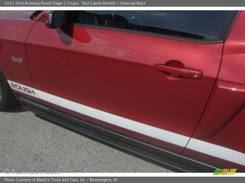 Red Candy Metallic / Charcoal Black 2011 Ford Mustang Roush Stage 2 Coupe