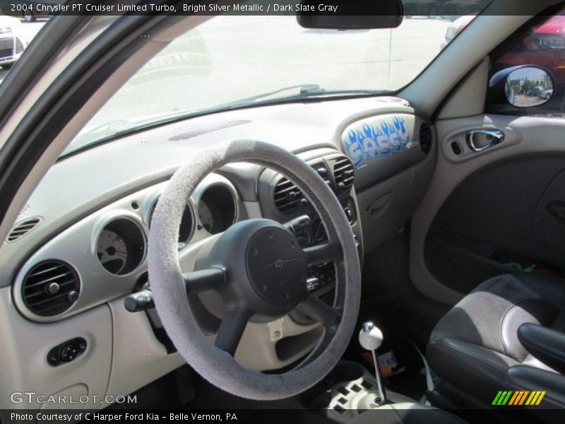 Bright Silver Metallic / Dark Slate Gray 2004 Chrysler PT Cruiser Limited Turbo