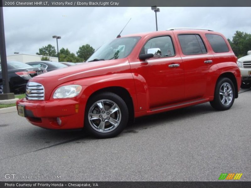 Victory Red / Ebony Black/Light Gray 2006 Chevrolet HHR LT