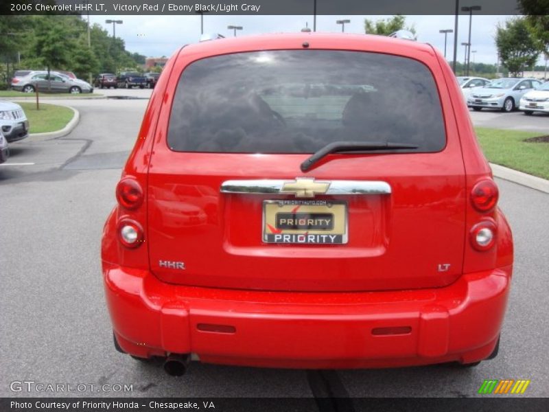 Victory Red / Ebony Black/Light Gray 2006 Chevrolet HHR LT