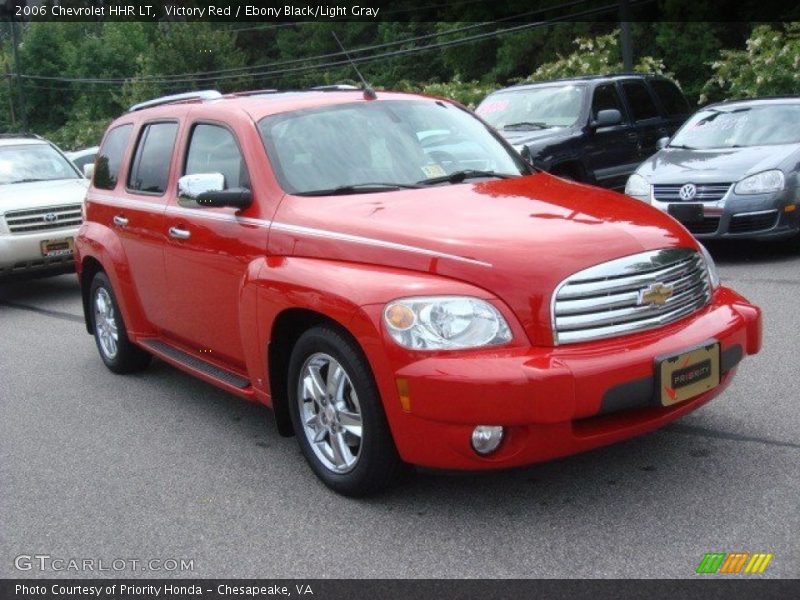 Victory Red / Ebony Black/Light Gray 2006 Chevrolet HHR LT