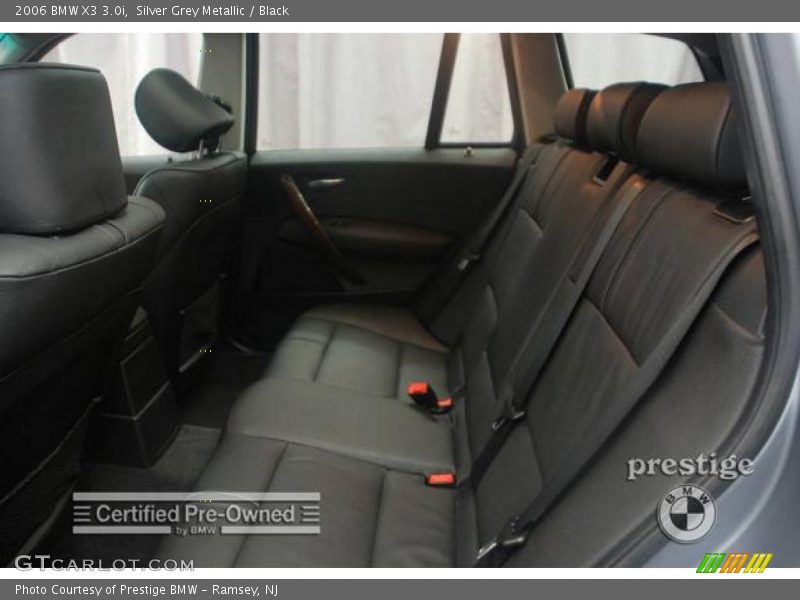 Silver Grey Metallic / Black 2006 BMW X3 3.0i