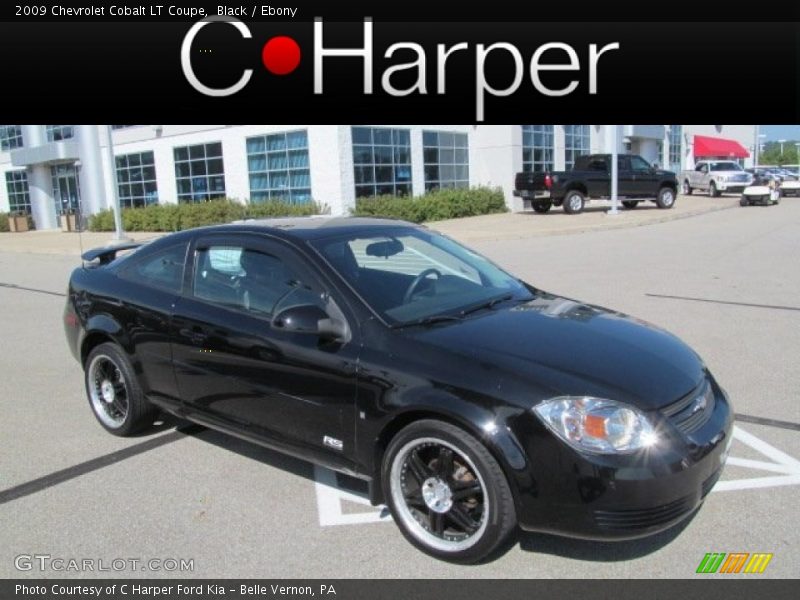 Black / Ebony 2009 Chevrolet Cobalt LT Coupe