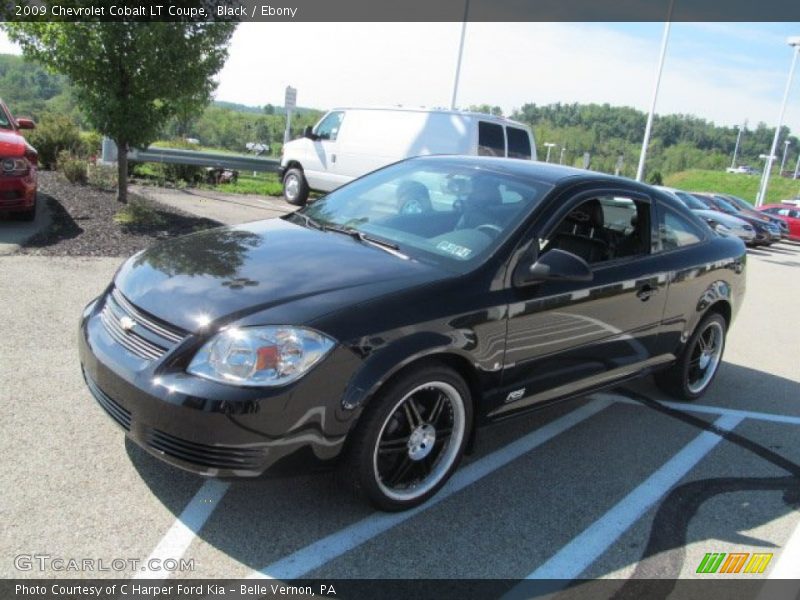 Black / Ebony 2009 Chevrolet Cobalt LT Coupe