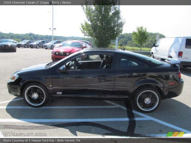 Black / Ebony 2009 Chevrolet Cobalt LT Coupe