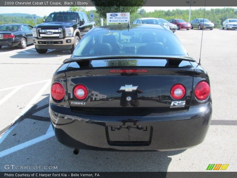 Black / Ebony 2009 Chevrolet Cobalt LT Coupe