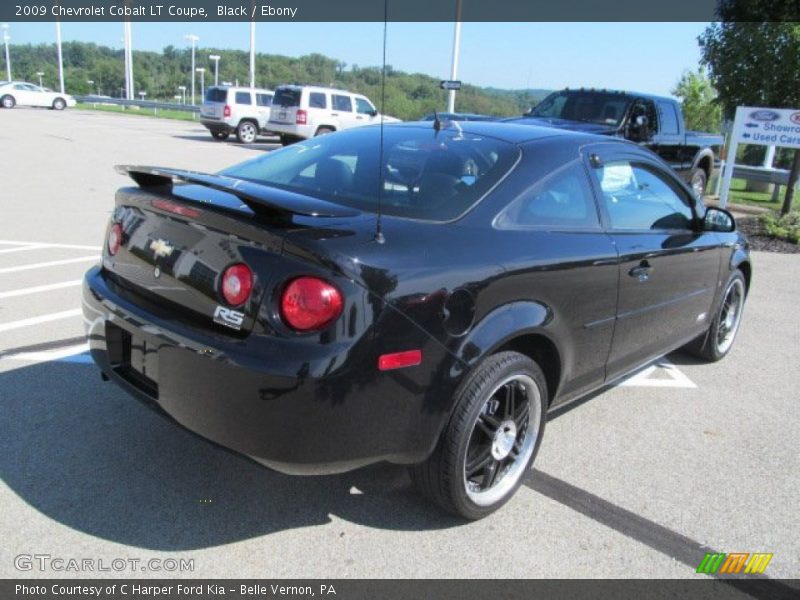 Black / Ebony 2009 Chevrolet Cobalt LT Coupe