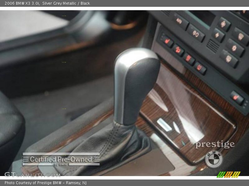 Silver Grey Metallic / Black 2006 BMW X3 3.0i