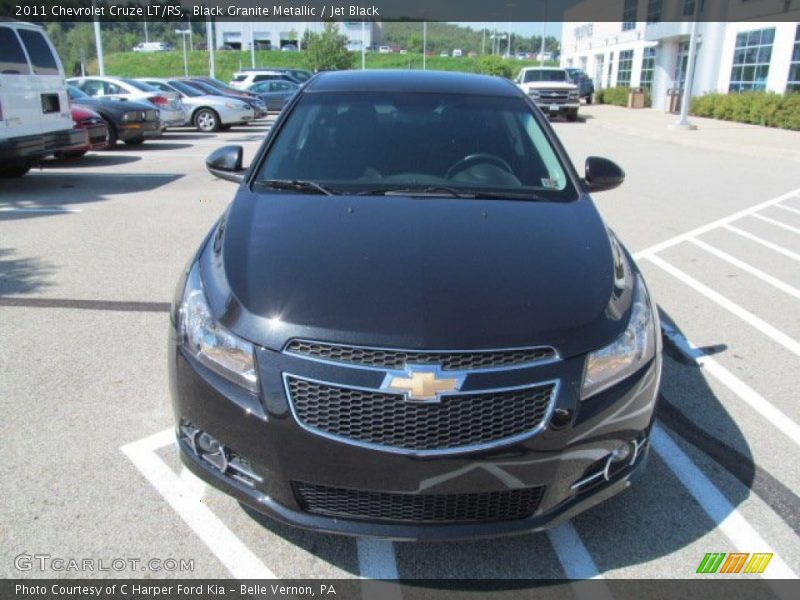 Black Granite Metallic / Jet Black 2011 Chevrolet Cruze LT/RS
