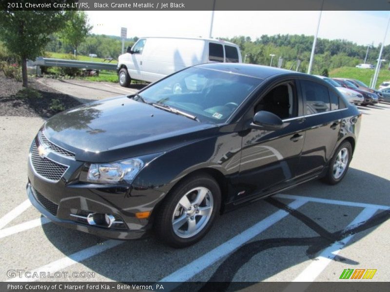 Black Granite Metallic / Jet Black 2011 Chevrolet Cruze LT/RS