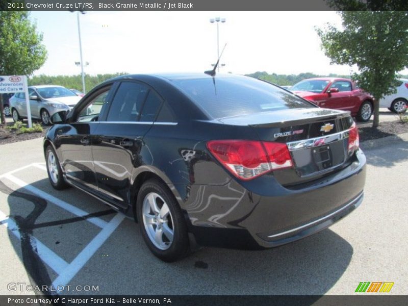 Black Granite Metallic / Jet Black 2011 Chevrolet Cruze LT/RS