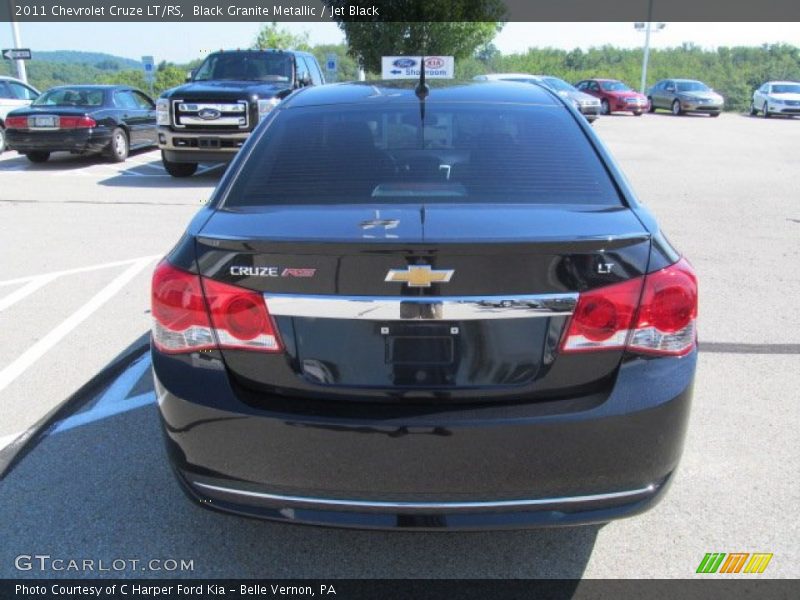 Black Granite Metallic / Jet Black 2011 Chevrolet Cruze LT/RS