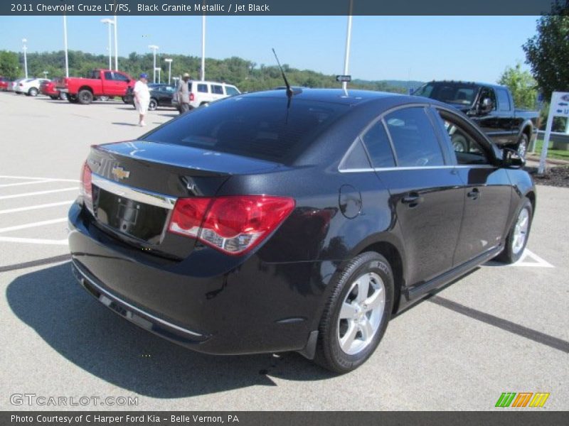 Black Granite Metallic / Jet Black 2011 Chevrolet Cruze LT/RS