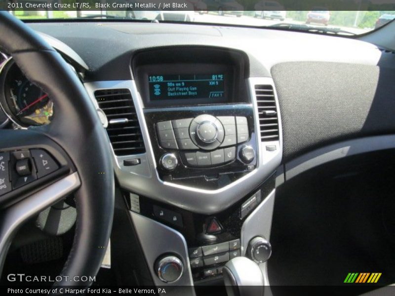 Black Granite Metallic / Jet Black 2011 Chevrolet Cruze LT/RS