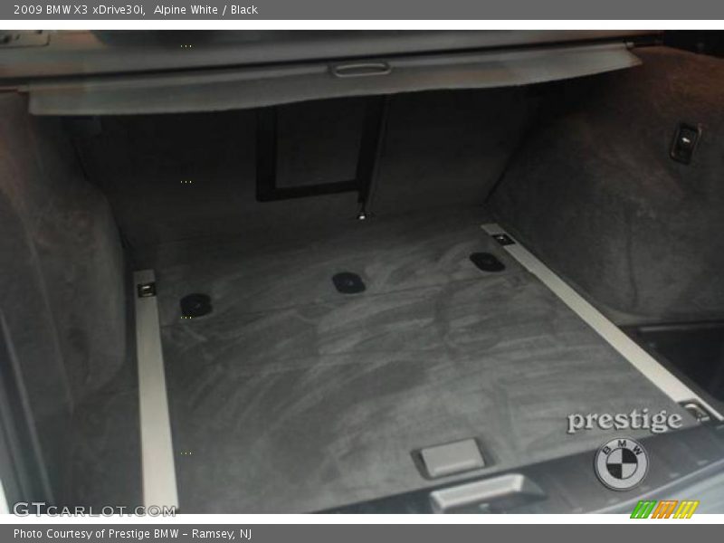 Alpine White / Black 2009 BMW X3 xDrive30i