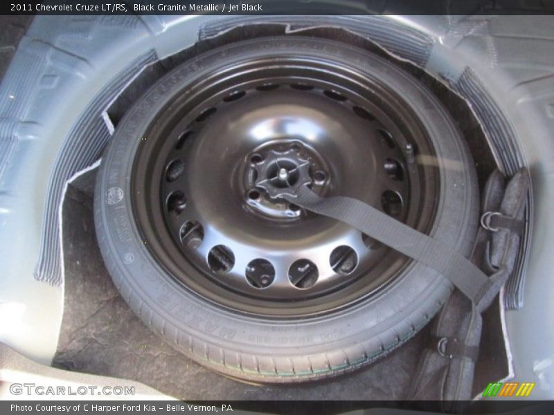 Black Granite Metallic / Jet Black 2011 Chevrolet Cruze LT/RS