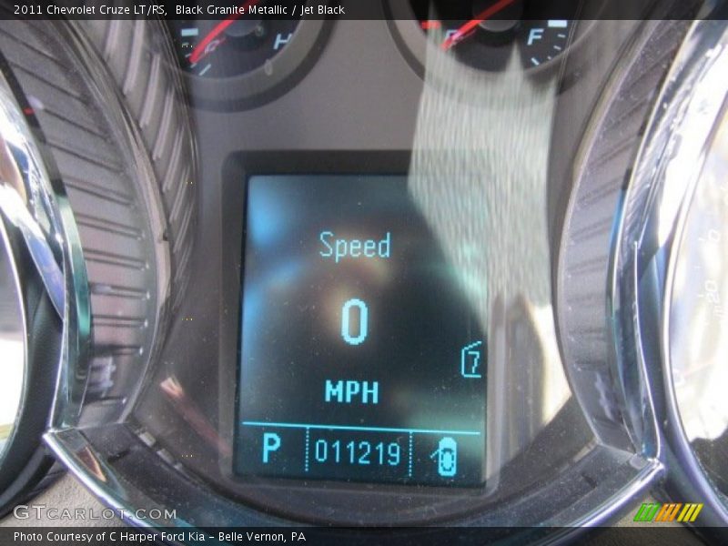 Black Granite Metallic / Jet Black 2011 Chevrolet Cruze LT/RS