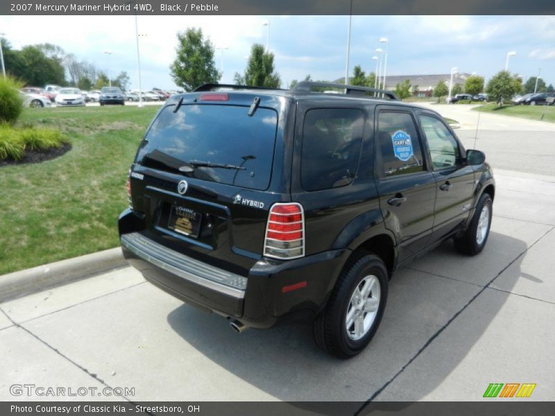 Black / Pebble 2007 Mercury Mariner Hybrid 4WD