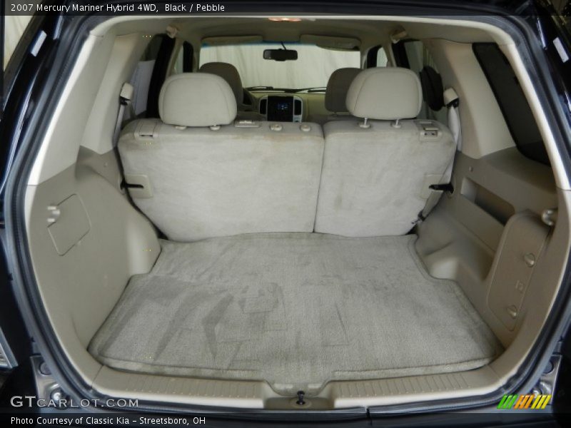 Black / Pebble 2007 Mercury Mariner Hybrid 4WD