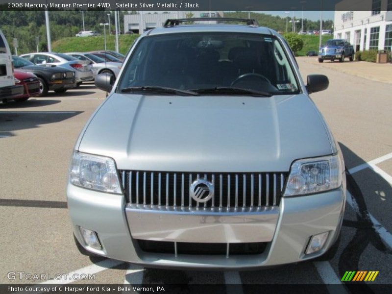 Satellite Silver Metallic / Black 2006 Mercury Mariner Premier 4WD