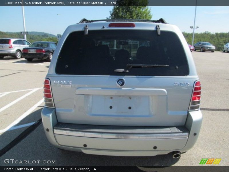 Satellite Silver Metallic / Black 2006 Mercury Mariner Premier 4WD