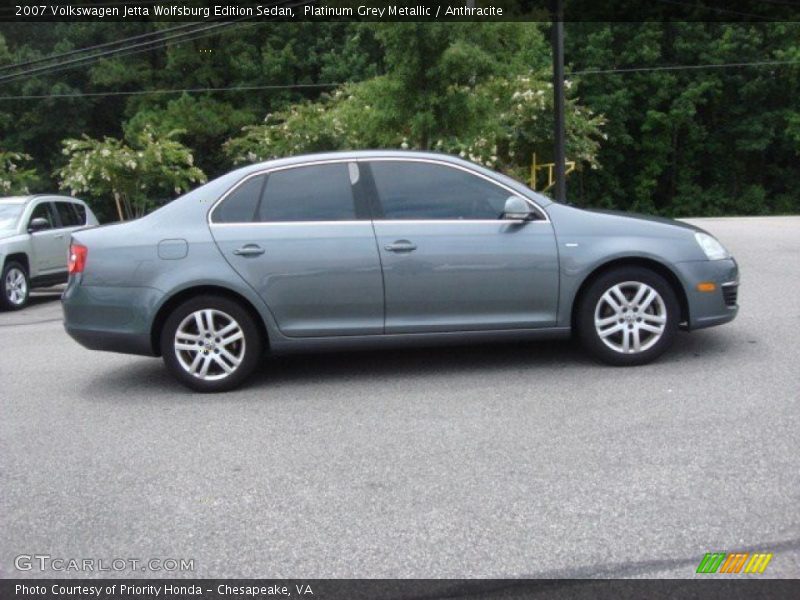 Platinum Grey Metallic / Anthracite 2007 Volkswagen Jetta Wolfsburg Edition Sedan