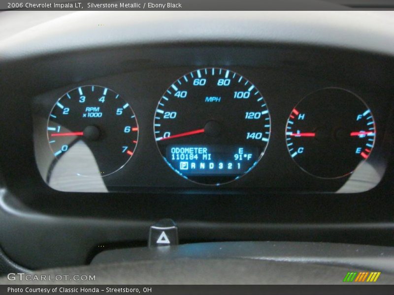 Silverstone Metallic / Ebony Black 2006 Chevrolet Impala LT