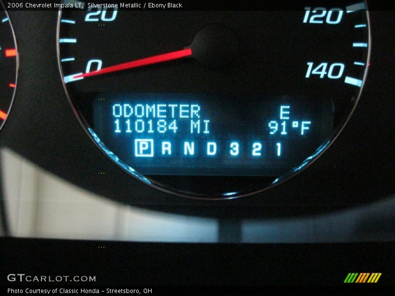Silverstone Metallic / Ebony Black 2006 Chevrolet Impala LT