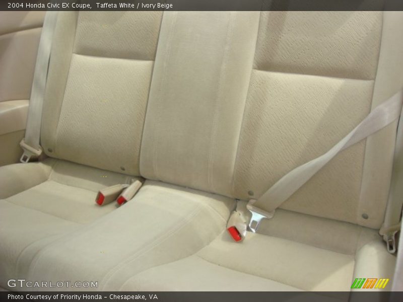 Taffeta White / Ivory Beige 2004 Honda Civic EX Coupe
