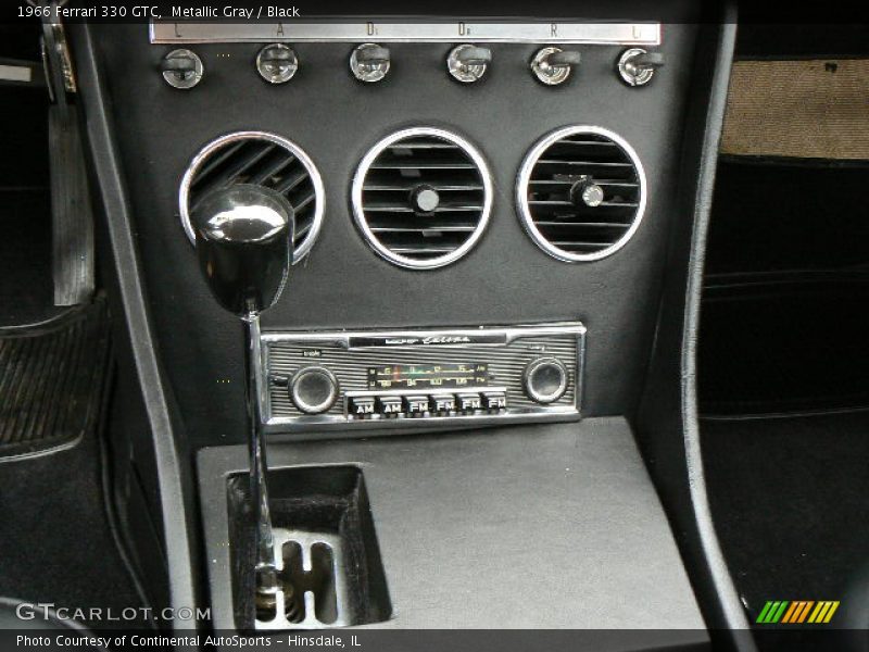 Metallic Gray / Black 1966 Ferrari 330 GTC