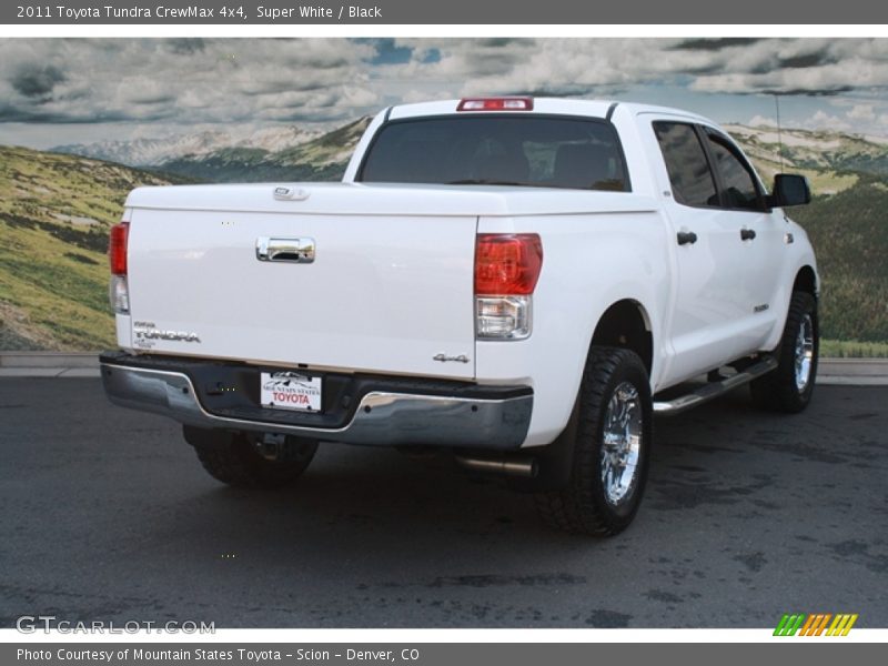 Super White / Black 2011 Toyota Tundra CrewMax 4x4
