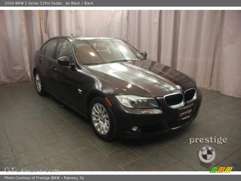 Jet Black / Black 2009 BMW 3 Series 328xi Sedan