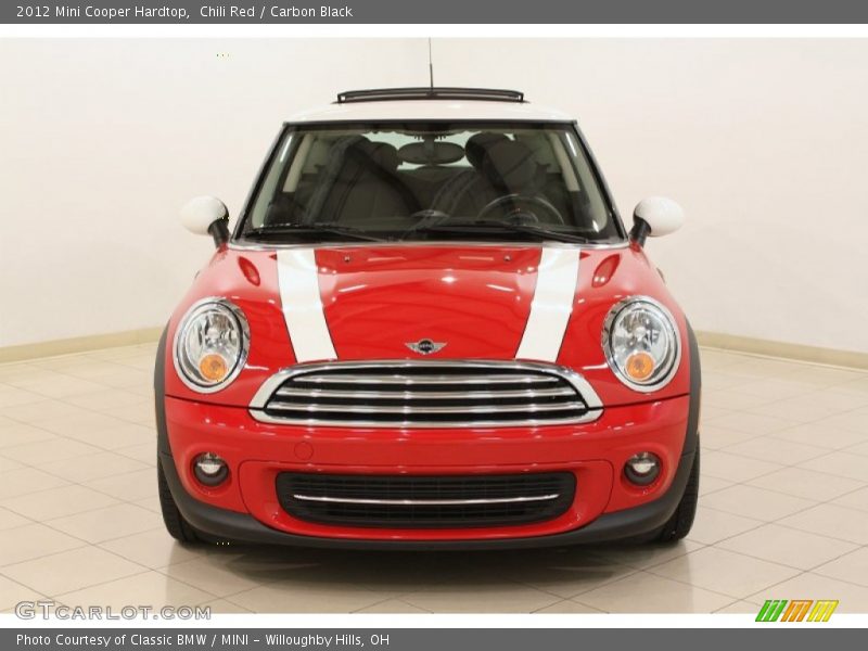 Chili Red / Carbon Black 2012 Mini Cooper Hardtop