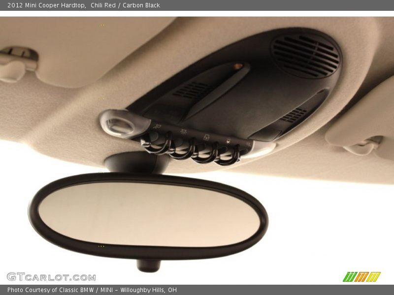 Chili Red / Carbon Black 2012 Mini Cooper Hardtop