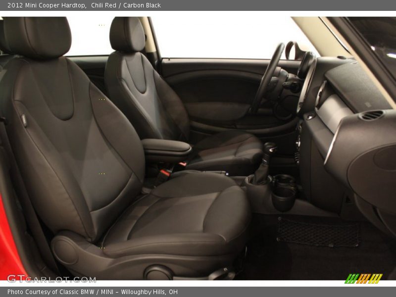 Chili Red / Carbon Black 2012 Mini Cooper Hardtop