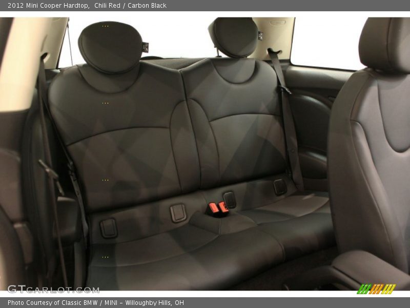 Chili Red / Carbon Black 2012 Mini Cooper Hardtop