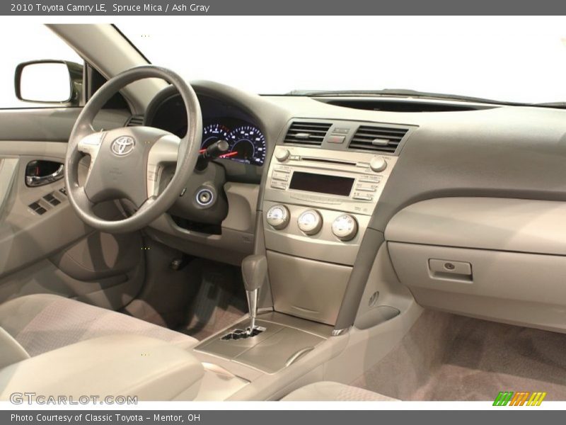 Dashboard of 2010 Camry LE