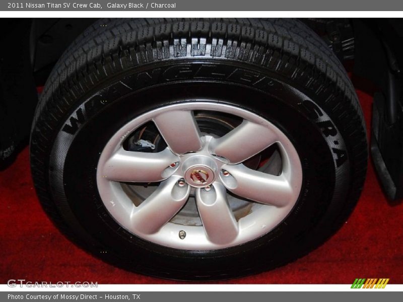 Galaxy Black / Charcoal 2011 Nissan Titan SV Crew Cab