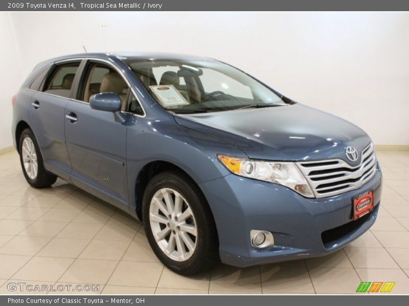 Tropical Sea Metallic / Ivory 2009 Toyota Venza I4